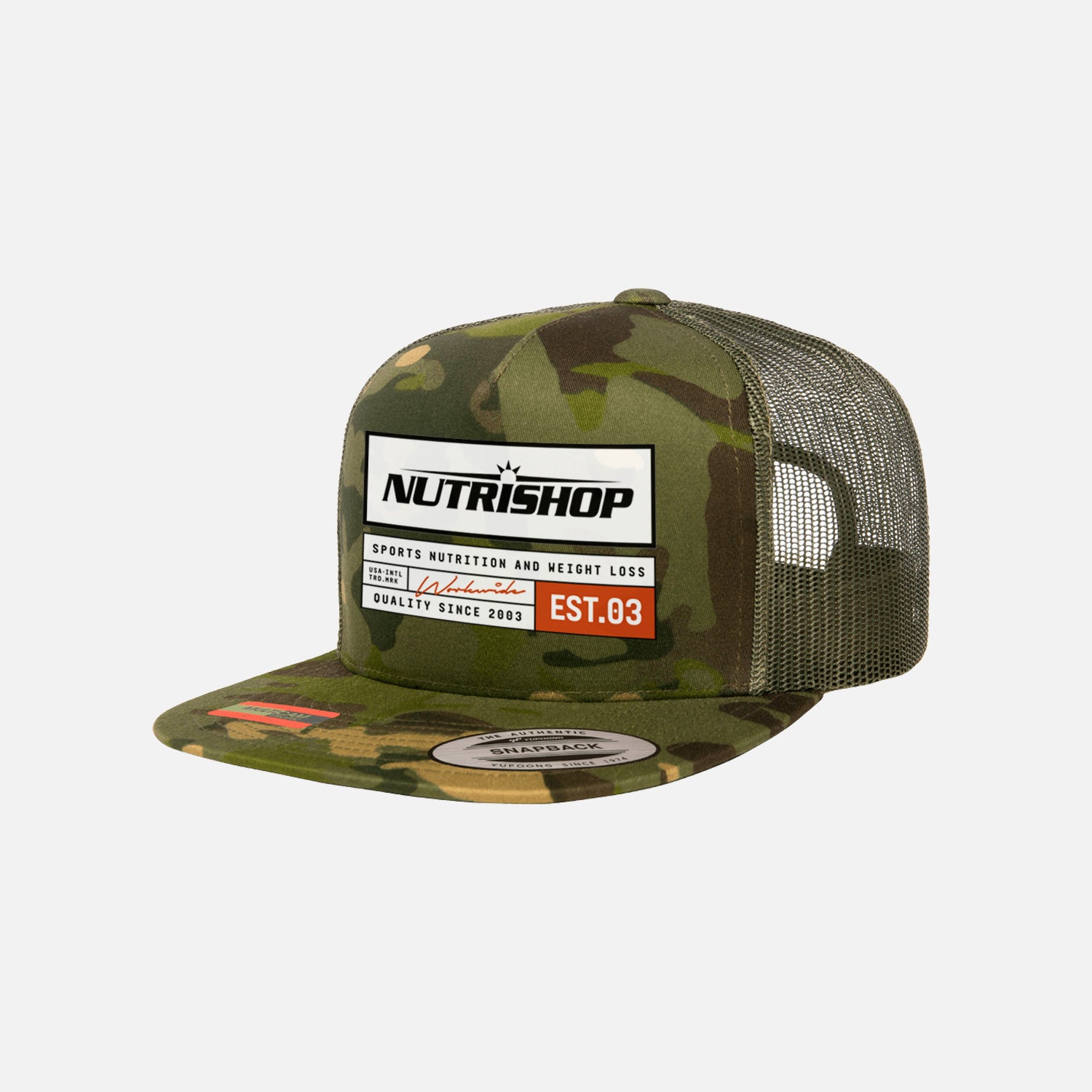 Grid Trucker Hat